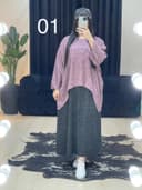 رویه و سارافون پشمی کد 721