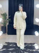 ست تونیک و شلوار گیس بافت کد 11252