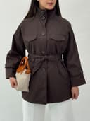 بارونی یقه ایستاده دلوین کد 12908