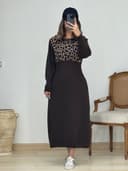 بافت ساعت شنی پلنگی کد 12980