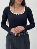 بلوز پاپیون کد 121055