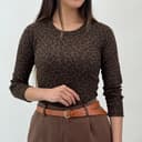 بلوز پلنگی کد 1227