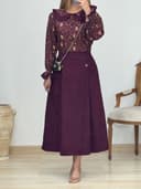 بلوز و دامن آهو کد 678