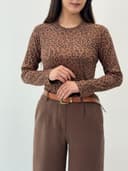 بلوز پلنگی کد 121006