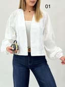 شومیز خامه دوزی شاپرک کد 121083