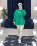 شومیز مانتویی خرسی کد 1186