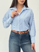 شومیز راه راه کد 121064