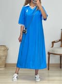 پیراهن سیلک تبسم کد 381