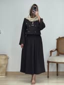 کت و دامن مزونی پاپیون کد 121003