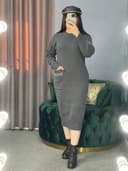 پیراهن بافت تک جیب کد 697