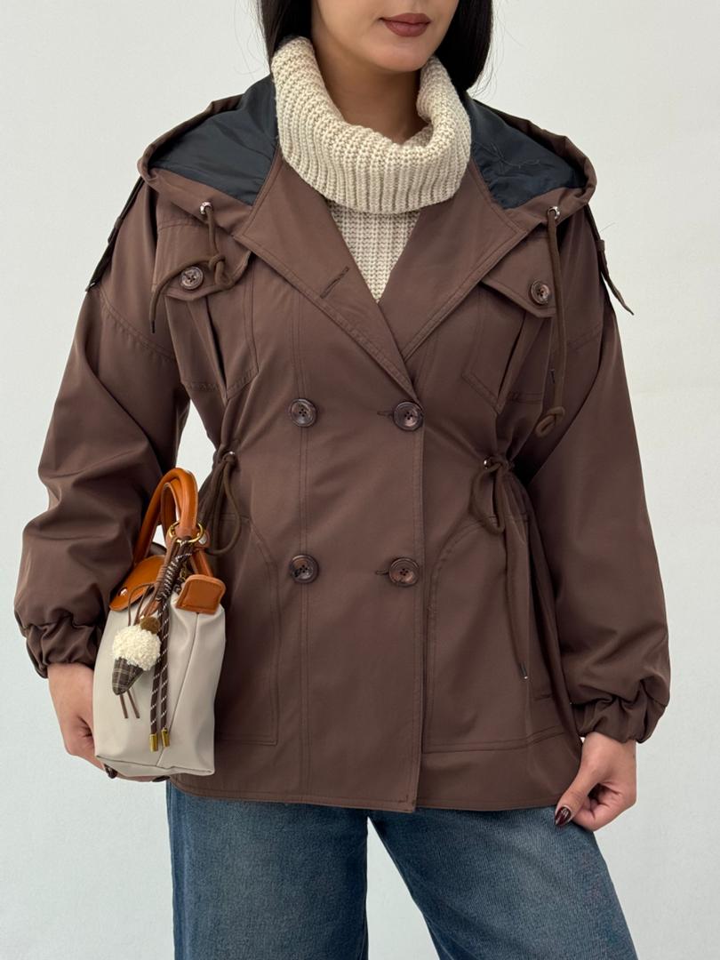 بارونی شش دکمه عروسکی کد 12892