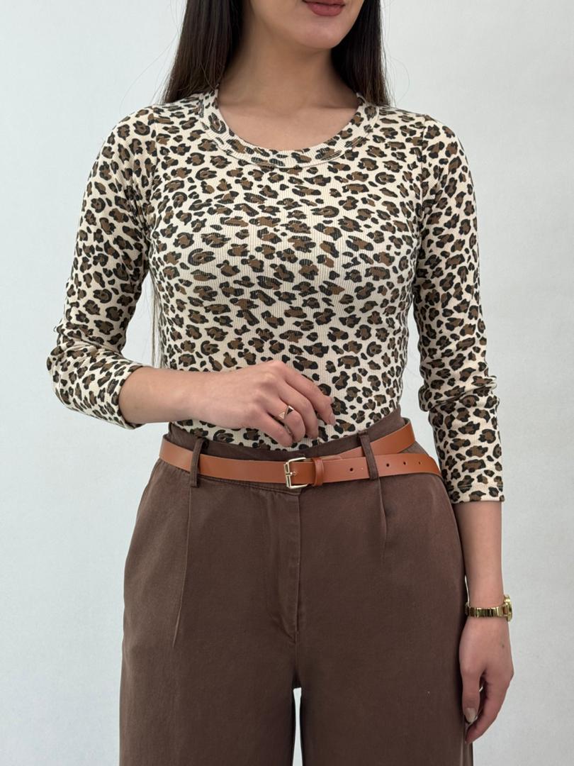 بلوز پلنگی کد 12972