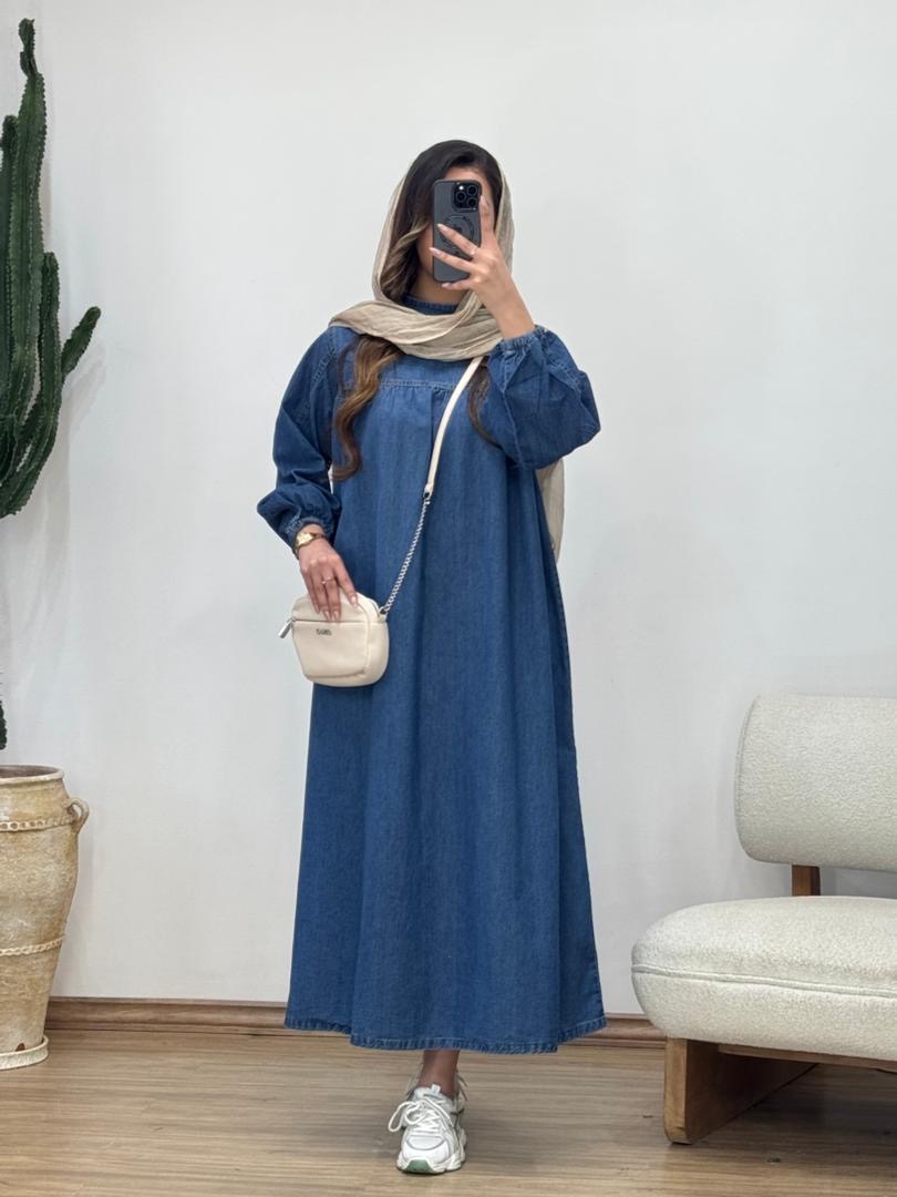 پیراهن جین پاییزه هلما  کد 12918