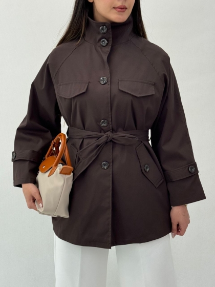 بارونی یقه ایستاده دلوین کد 12908