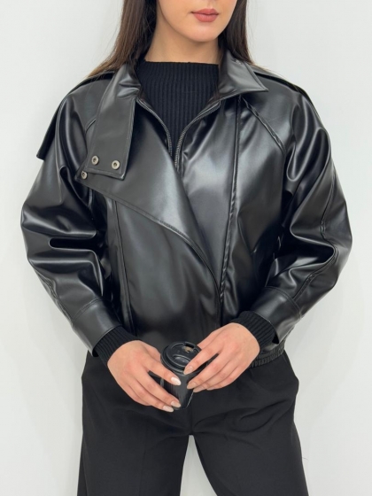 بامبر چرم وارداتی آستردار کد 12990